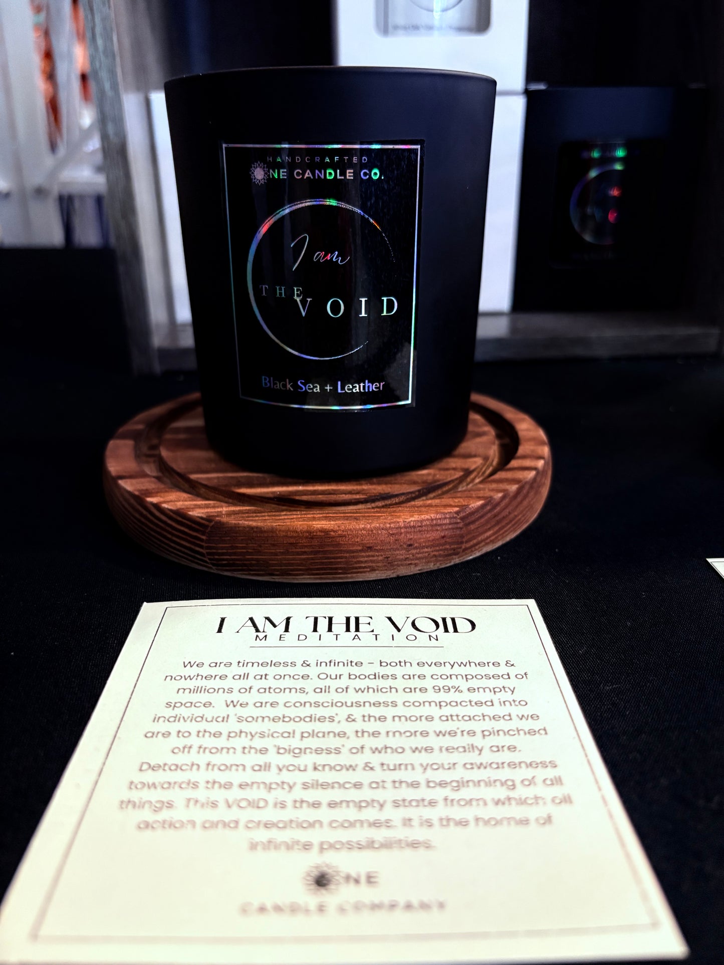 I am the Void - 10oz Wood Wick candle
