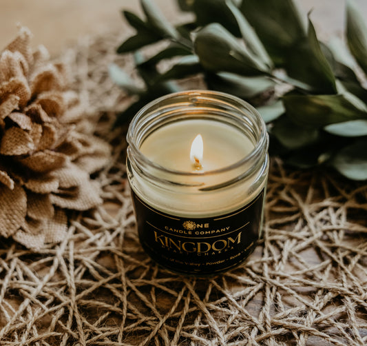 Kingdom - Heart Chakra Candle - 8oz Jar