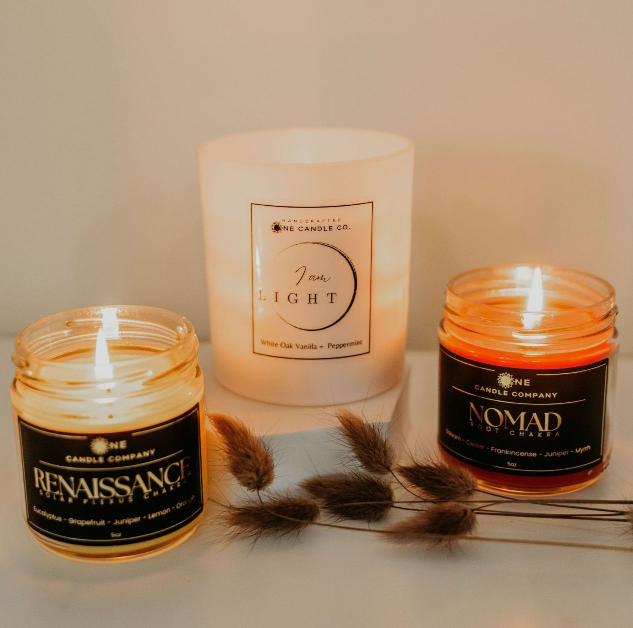 I am Light - 10oz Wood Wick Candle