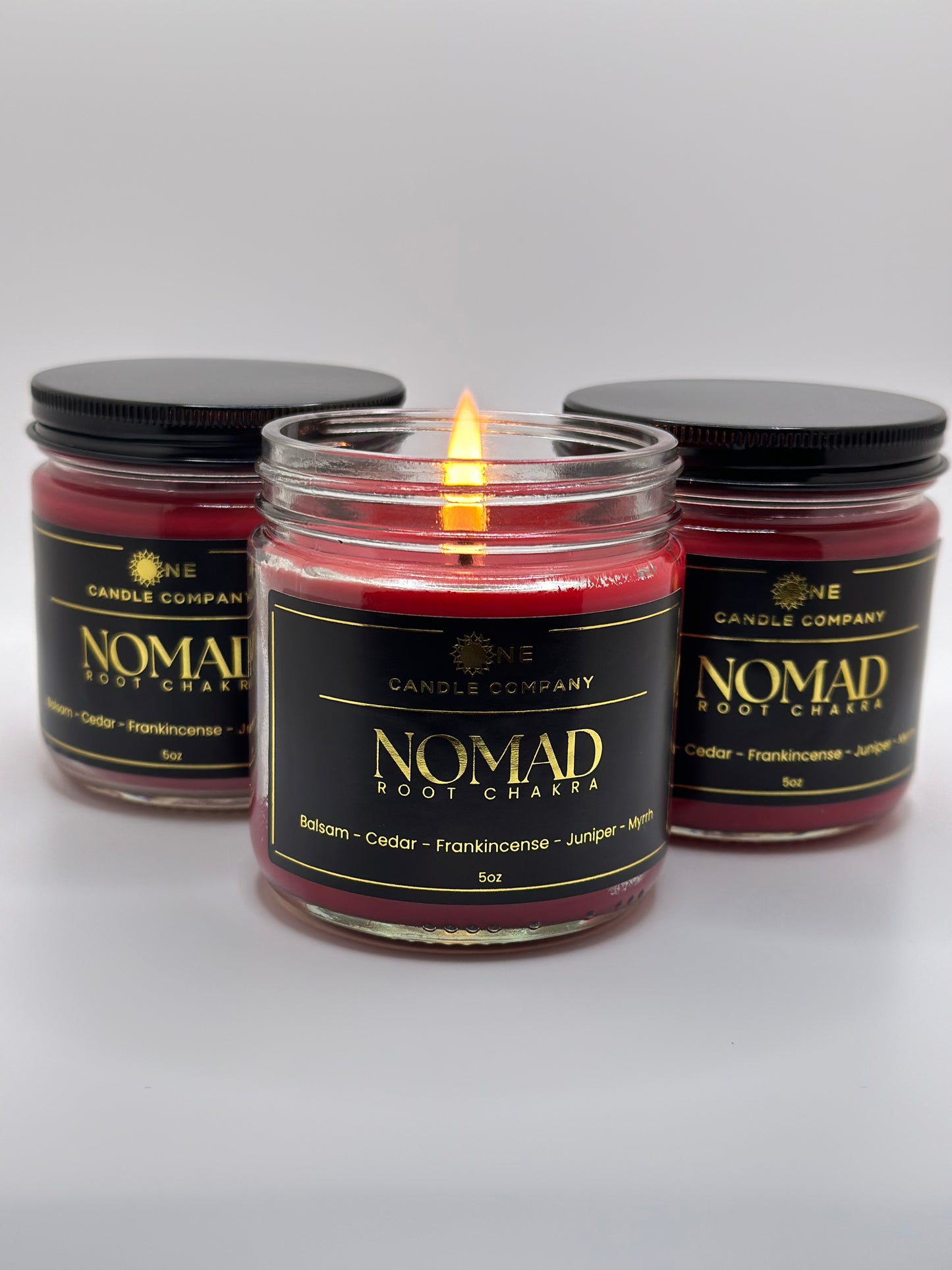 Nomad - Root Chakra Candle - 8oz Jar