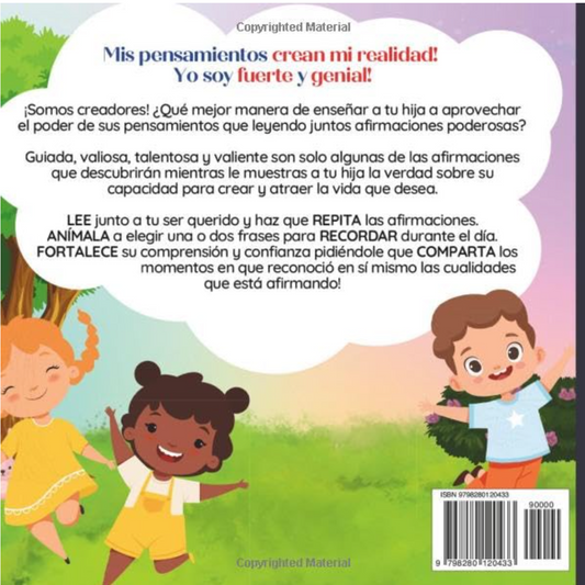 Yo Soy Luz Yo Soy Amor: Afirmaciones para niñas